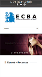 Mobile Screenshot of ecba.com.br