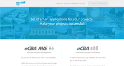 Desktop Screenshot of ecba.com