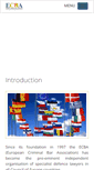 Mobile Screenshot of ecba.org