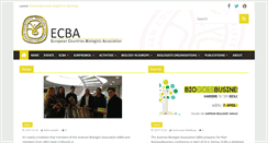 Desktop Screenshot of ecba.eu